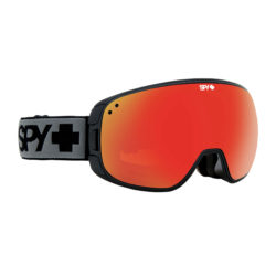 Men's Spy Goggles - Spy Bravo - Black Snow Goggles. Bronze/Red Spectra + Blue Contact